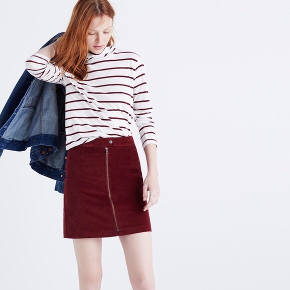 Madewell Dresses & Skirts - Madewell Studio Zip Skirt